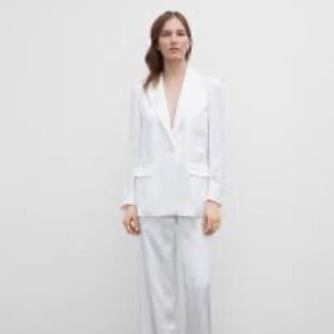 Club Monaco Satin Blazer